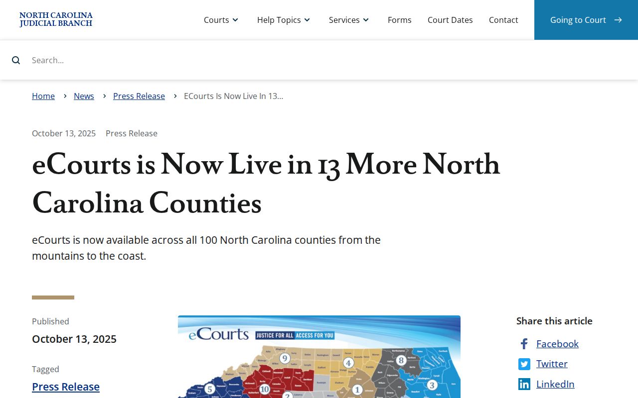 Catawba criminal docket eCourts live announcement