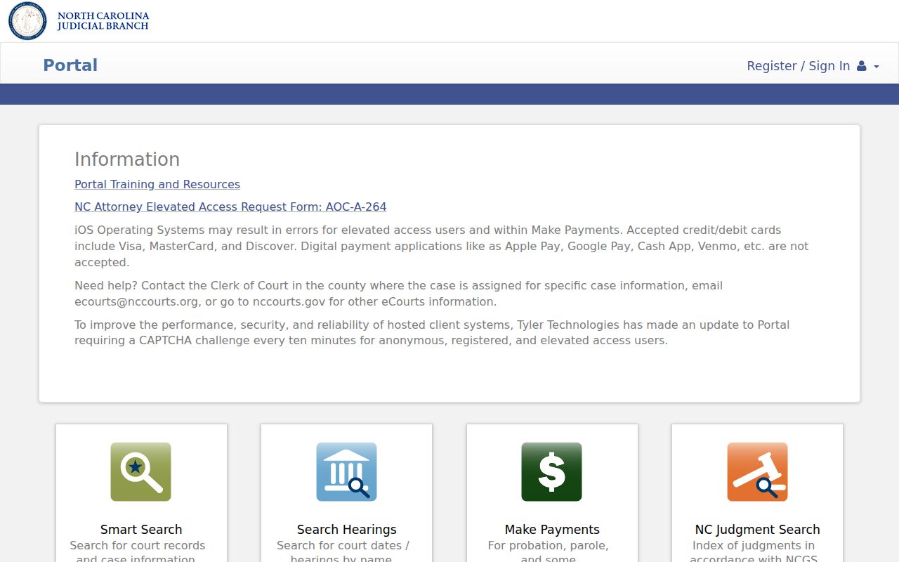 Catawba County court docket North Carolina Portal search