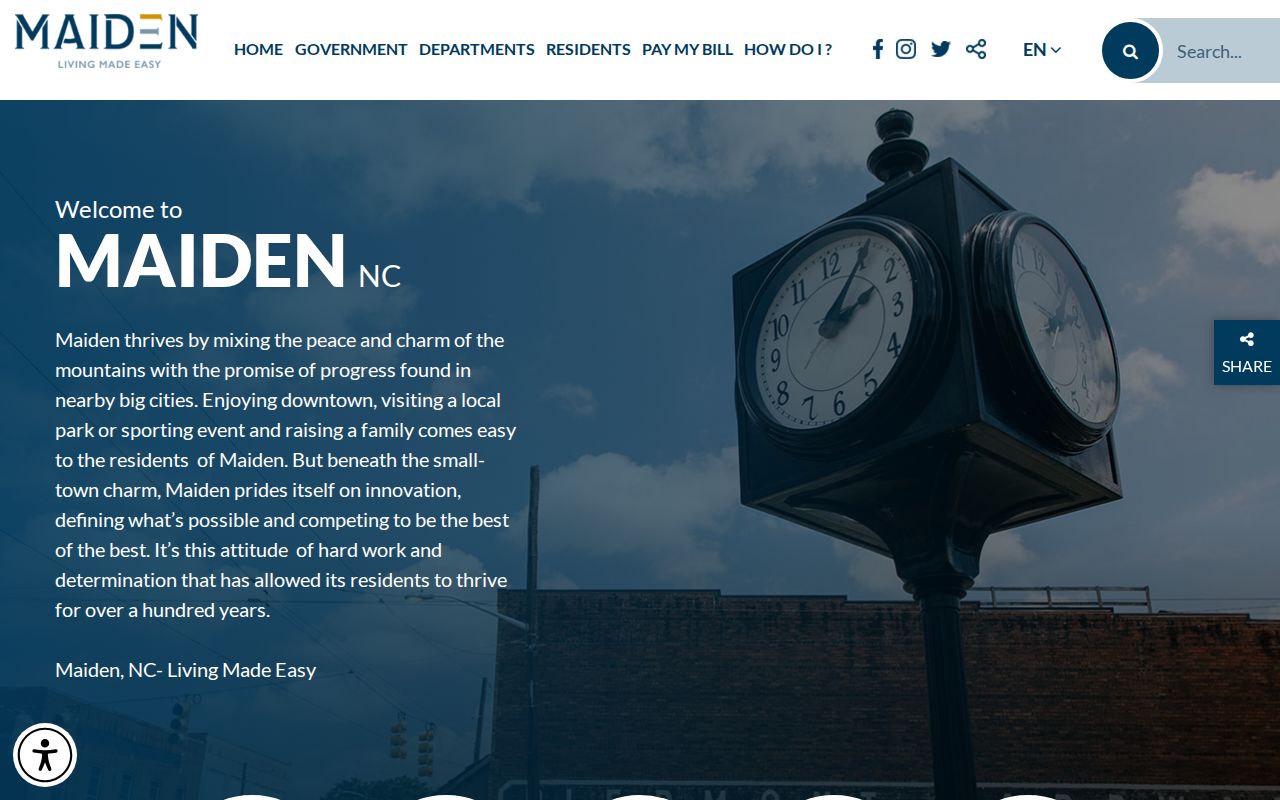 Maiden court docket and town government record distinction