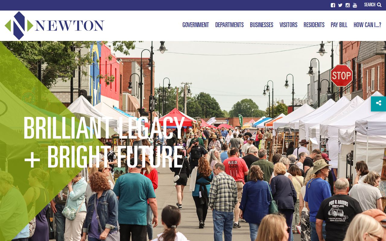 Newton court docket and city government record distinction